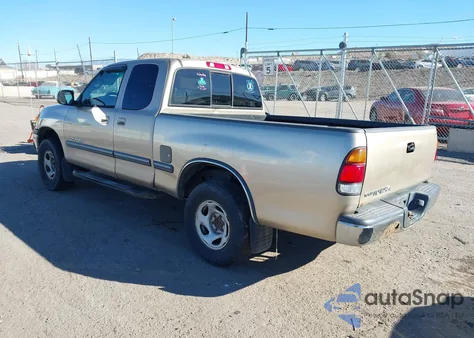 2002 Toyota Tundra Sr5 из США, поврежденный, VIN 5TBRN34122S260163